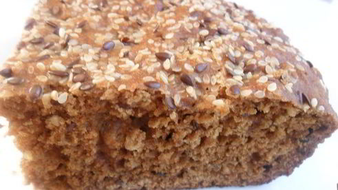 полезный бездрожжевой хлебушек