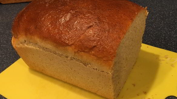 Рецепт Простого хлеба с цельнозерновой мукой