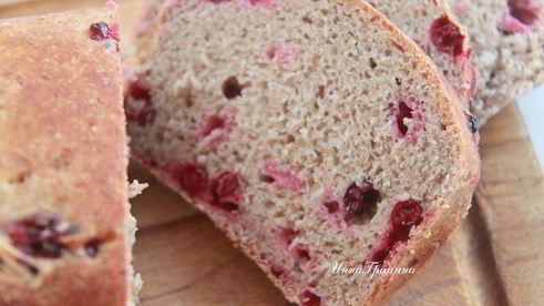 шведский брусничный хлеб