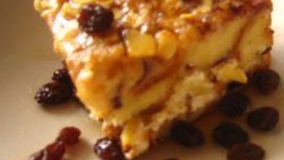 Рецепт Запеканки из хлеба с яблоками