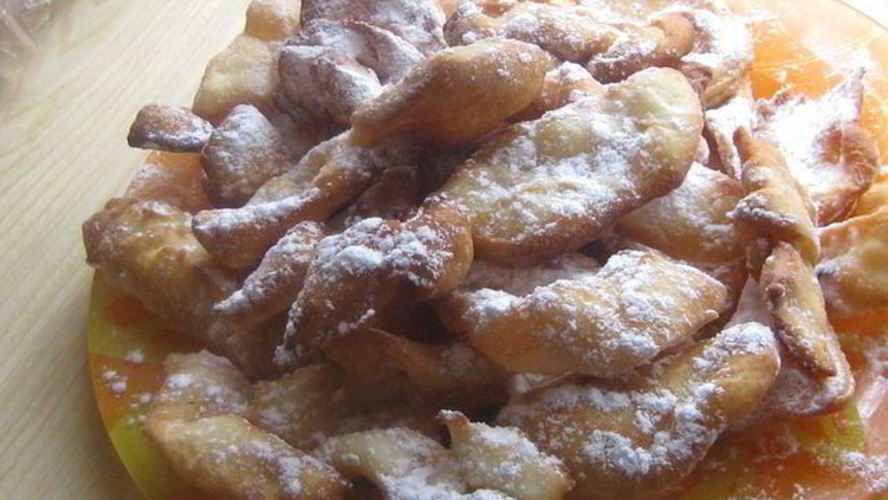 Рецепт хвороста на кефире