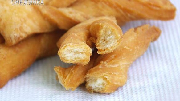 Рецепт Хвороста слоистого, постного