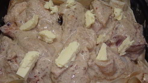 курица на лаваше