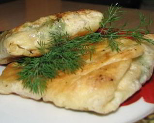 Лаваш с брынзой