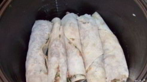 лаваш с фаршем в мультиварке