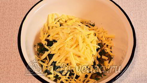 лаваш с сыром и луком