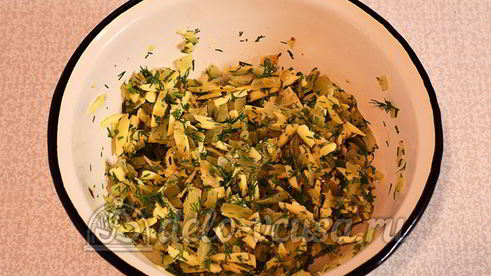 лаваш с сыром и луком