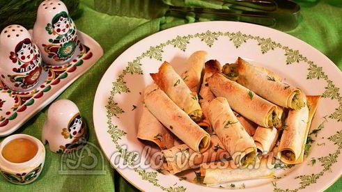 лаваш с сыром и луком