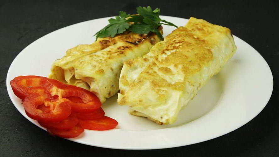 Рецепт лаваша с яйцом и луком