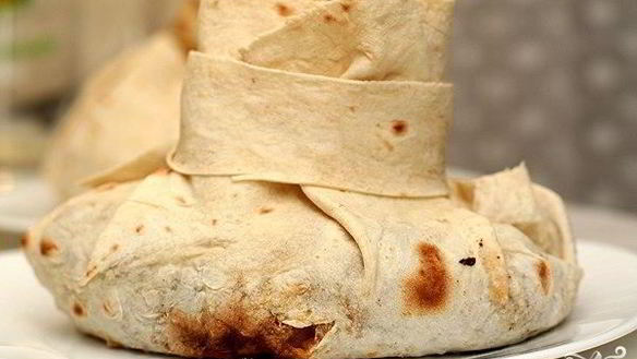 Рецепт Мяса в армянском лаваше