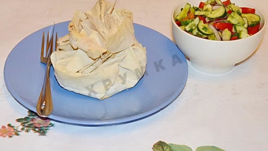 Рецепт мяса в лаваше