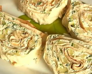 Рулетики из лаваша