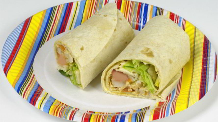 Рецепт закуски из лаваша и крабовых палочек