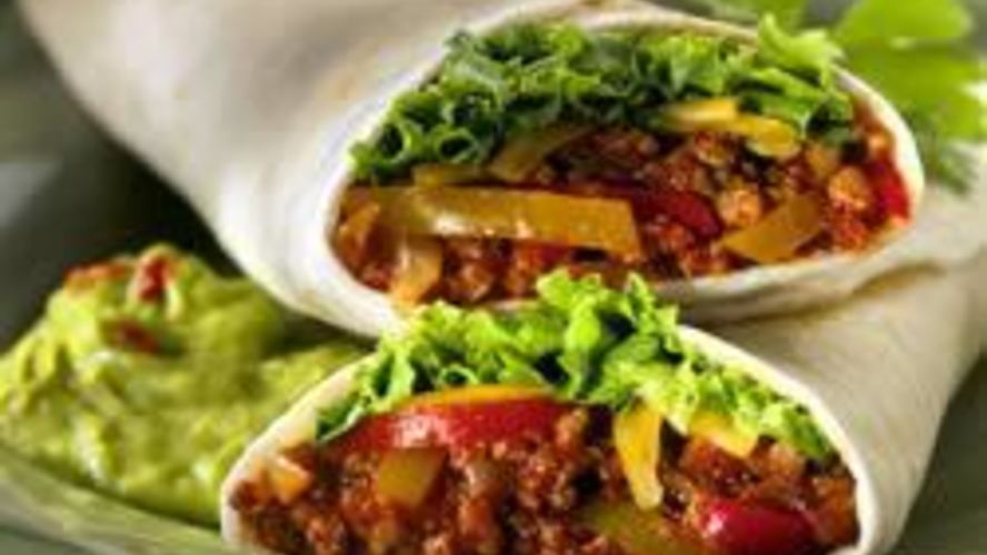 Рецепт закуски из лаваша по-мексикански