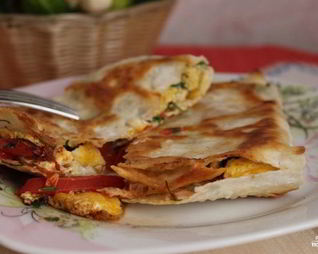 Жареные конвертики из лаваша