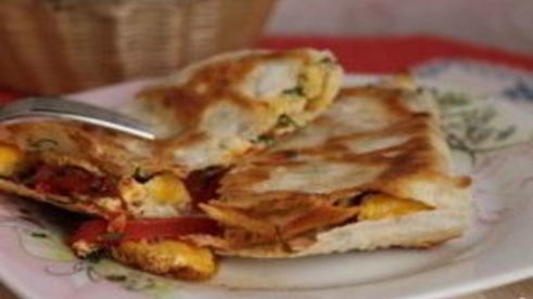 жареные конвертики из лаваша