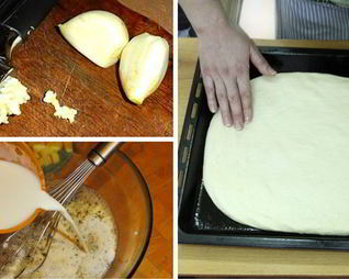 Чесночные лепешки