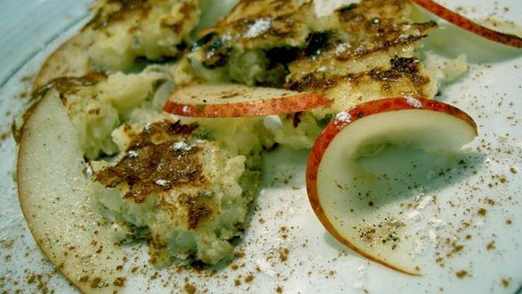 Рецепт Десерта Рисовая лепешка