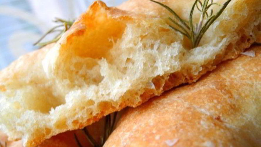 Рецепт фокаччи на минеральной воде