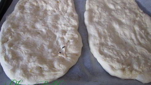 фокачча с ароматными томатами