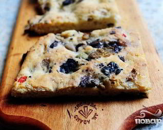 Фокачча с маслинами