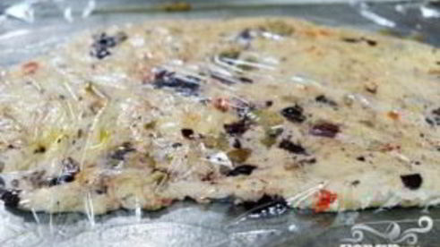 фокачча с маслинами