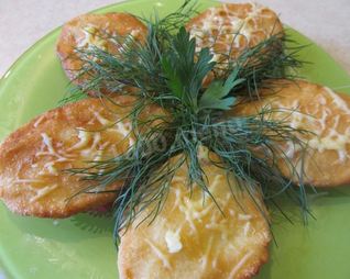 Грузинские лепешки мчади из кукурузной муки