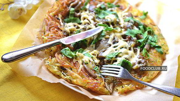 Рецепт Картофельной лепешки