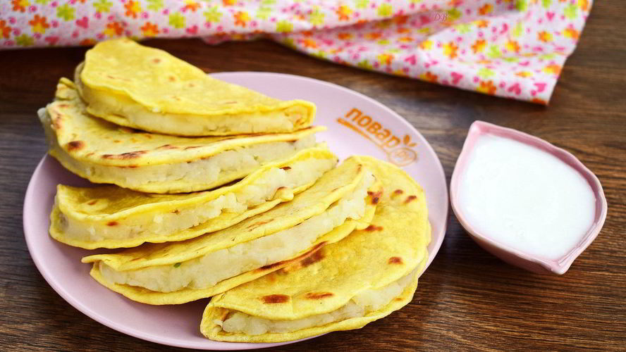 Рецепт кузикмяка — сытной лепешки с картофелем