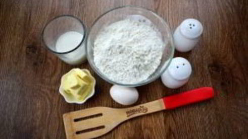 кузикмяк — сытная лепешка с картофелем