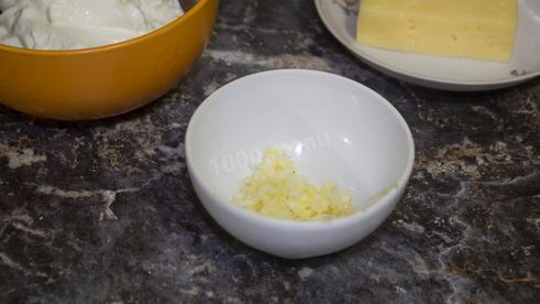 лангош лепешка