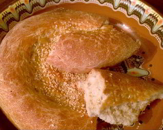 Лепешка на закваске Ацатан