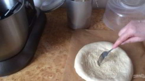 лепешка на закваске ацатан