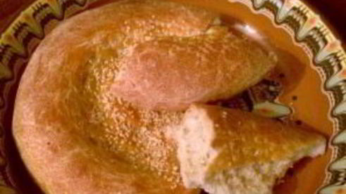 лепешка на закваске ацатан