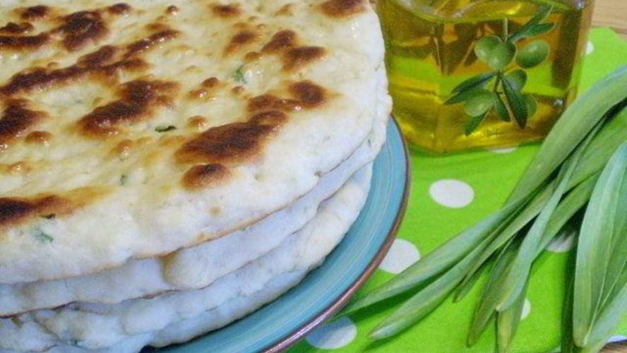 Рецепт лепешки с маслом