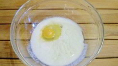 лепешка с маслом