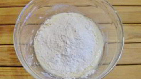 лепешка с маслом