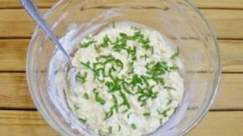 лепешка с маслом