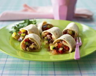 Лепешка с рататуем