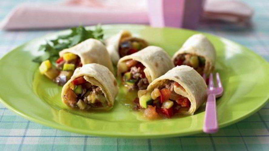 Рецепт лепешки с рататуем