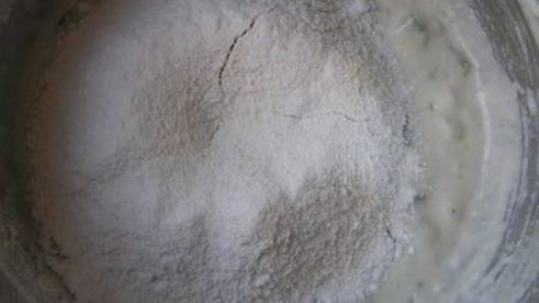 лепешка с зеленым луком