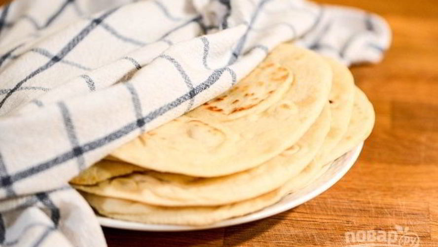 Рецепт лепешек на сухой сковородке