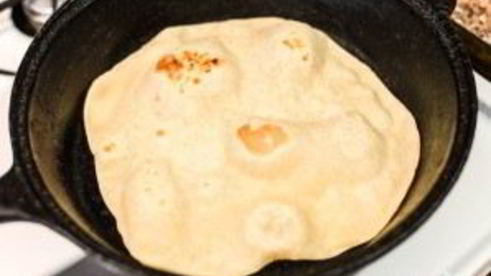 лепешки на сухой сковородке