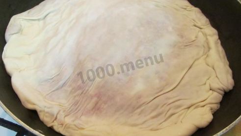 лепешки с фаршем на сковороде