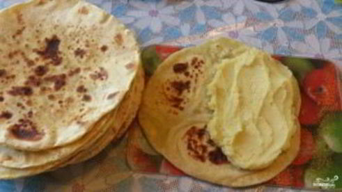 лепешки с картошкой