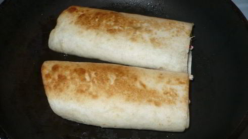 лепешки с салатиком