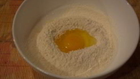 лепешки с зеленью на сковороде