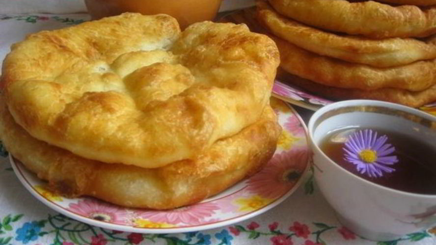 Рецепт лепешек шелпек на кефире