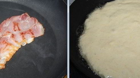 липпетские блинные лепешки с беконом