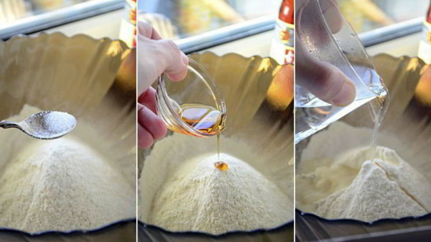 Рецепт луковых лепешек